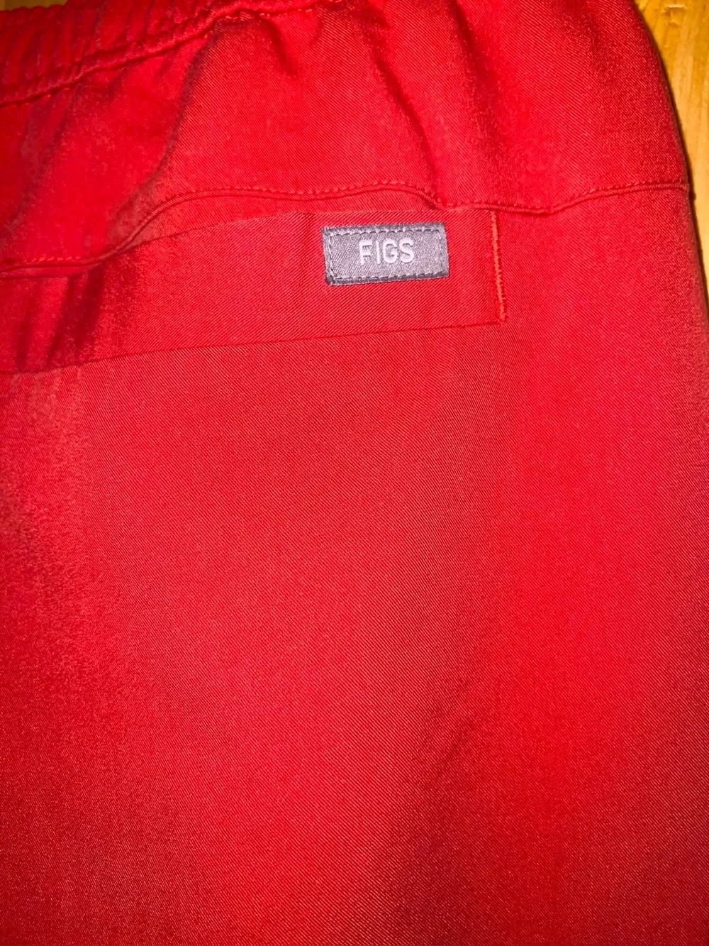 Figs Technical Collection Tansen Jogger Scrub Pants- Orange- Mens Size Large